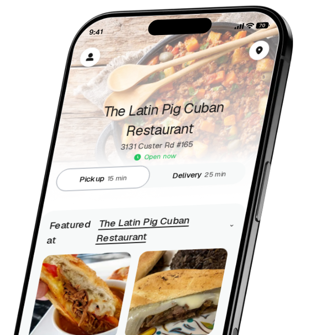 The Latin Pig Cuban Restaurant app preview