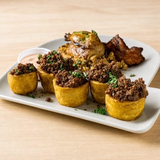 Tostones rellenos